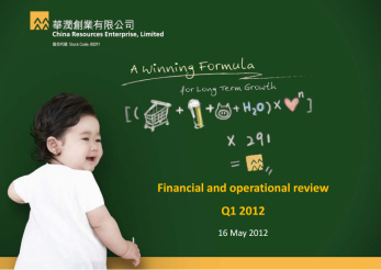 Financial and operational review for Q1 2012